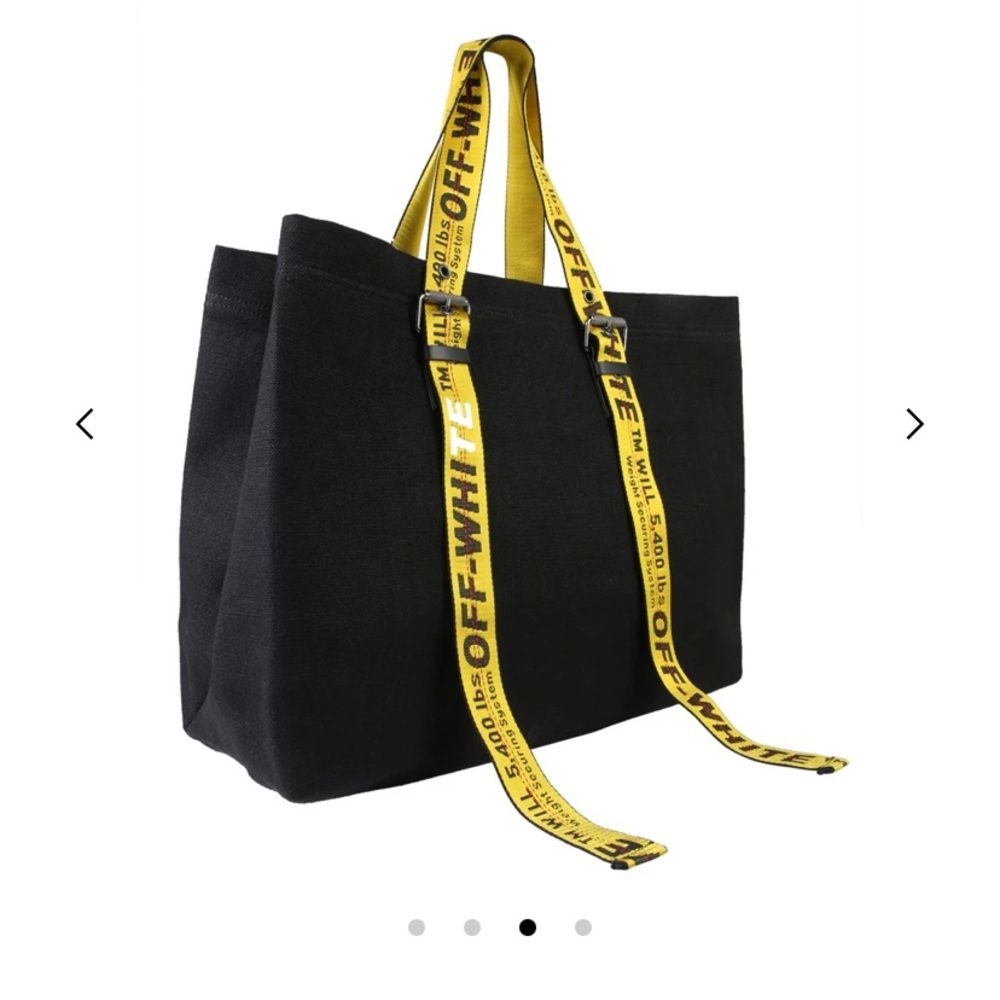 CETTIRE Off-White Industrial Handle Tote Bag